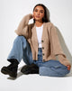 Afbeelding van Wallace Cardi in grijs beige