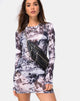 Afbeelding van Wyatt Bodycon Jurk in Cherubijn Mesh