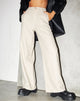 Afbeelding van Yeva Broek in Neutraal Houndstooth