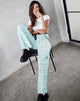 Afbeelding van Yeva Broek in Tafelzeil Neo Mint