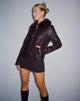 Afbeelding van Yindo Zip Up Jacket in PU Zwart