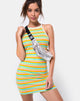 Afbeelding van Zamora Bodycon Jurk in Sweet Stripe