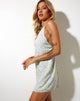 Afbeelding van Zhisen Mini Dress in Washed Out Pastel Floral