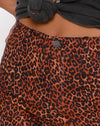 Ditsy Luipaard Oranje