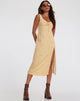 Afbeelding van Jorie Midi Dress in Flower Garden Geel