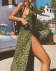 Afbeelding van Hime Maxi Dress in Cheetah Khaki