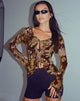 Afbeelding van Sansa Cardi in Butterfly Gold