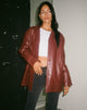 Afbeelding van Walta Jacket in PU Redwood