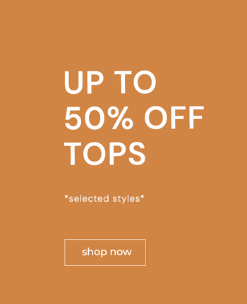 TOT 50% KORTING OP TOPJES