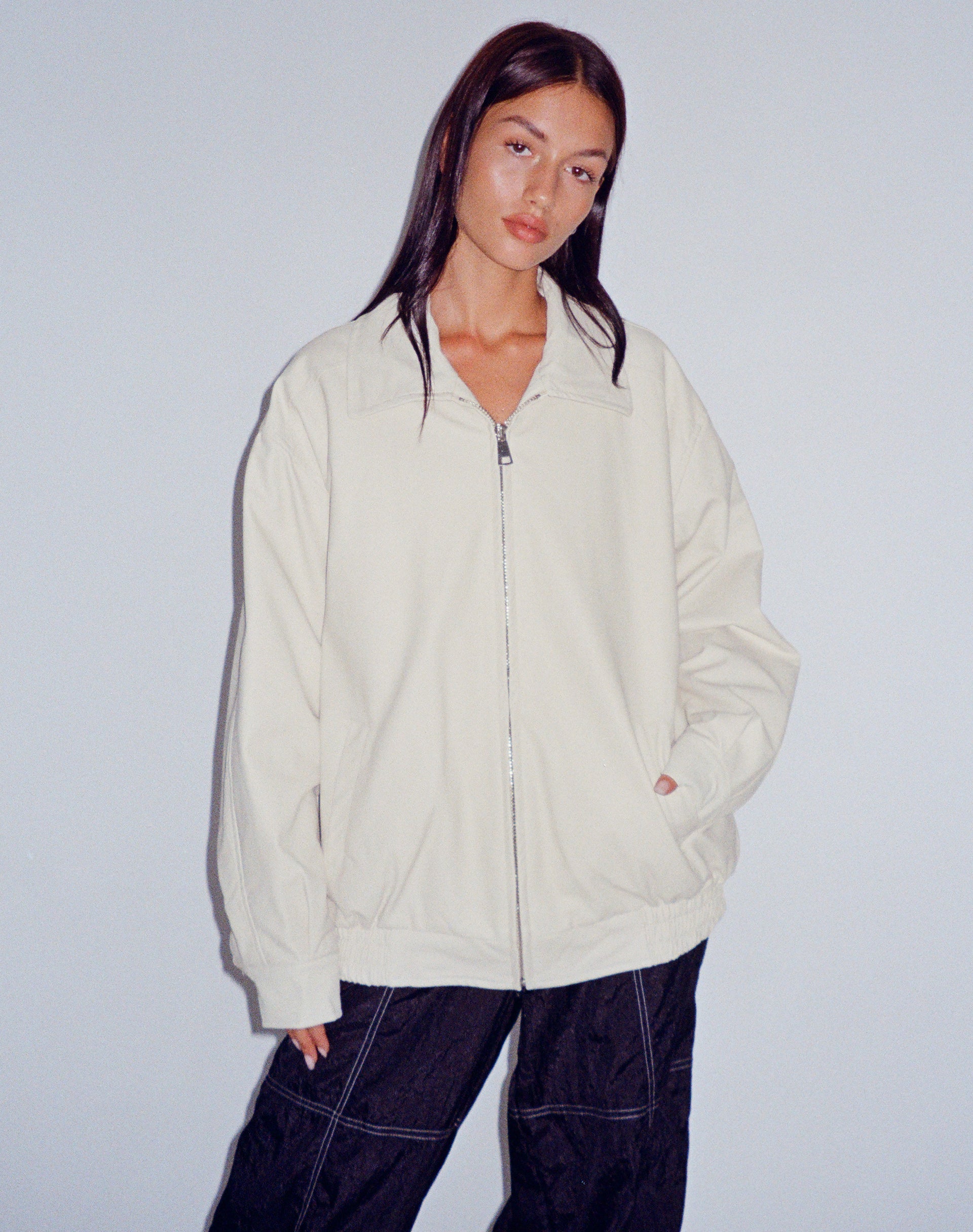 Afbeelding van Cavita Jacket in PU Crème