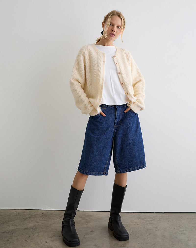 Afbeelding van Aceso Vest in Brush Knit Ivoor