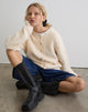 Afbeelding van Aceso Vest in Brush Knit Ivoor