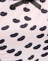 Roze Micro Lippen Zwart