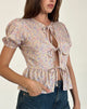 Afbeelding van Ajasi Blouse in 70s Prairie Girl Flock