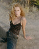 Afbeelding van Alcesta Top in Flock Mesh Rar Leopard