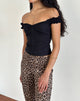 Afbeelding van Aldre Bardot Top in Zwart