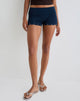 Afbeelding van Amane Foldover Short in Rayon Jersey Navy
