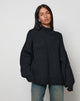 Afbeelding van Amato oversized trui in zwart