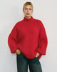 Afbeelding van Amato Oversized Trui in Rood