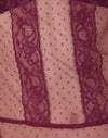 Bordeaux Dobby Mesh