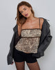 Afbeelding van Ancika Cami Top in Wild Leopard