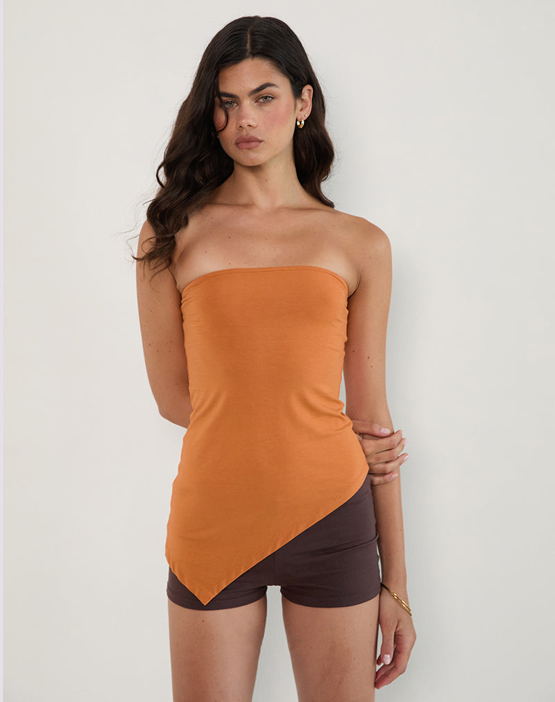 Afbeelding van Arimbi Bandeau Top in Sunset Orange