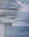 Salonprint Blauw