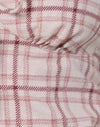 Basis ruitjesroze