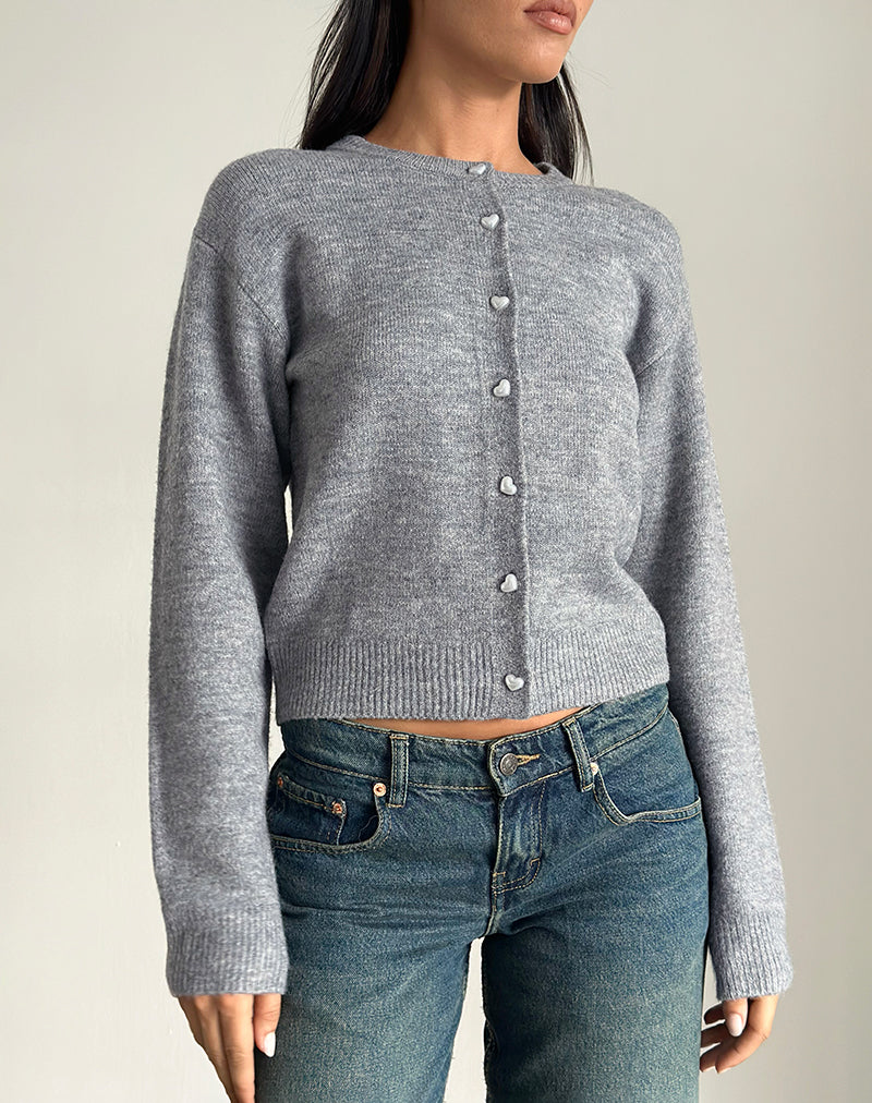 Aura vest in Dusty Grey
