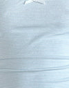 Blauw en wit