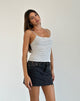 Afbeelding van Barlyn Cami Top in Stripe Grey White