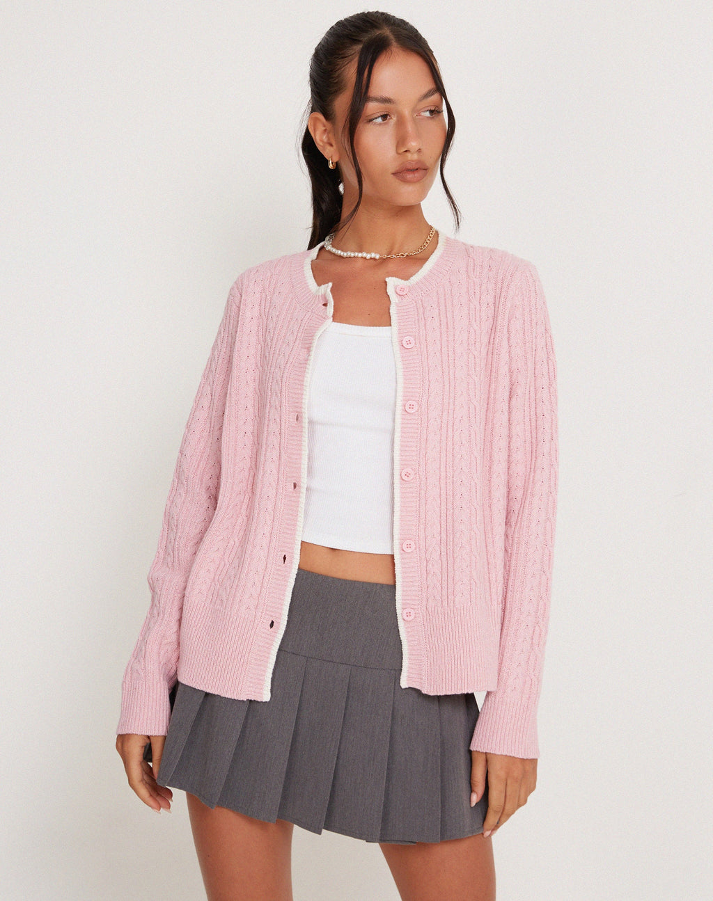 Bavana Vest in Roze