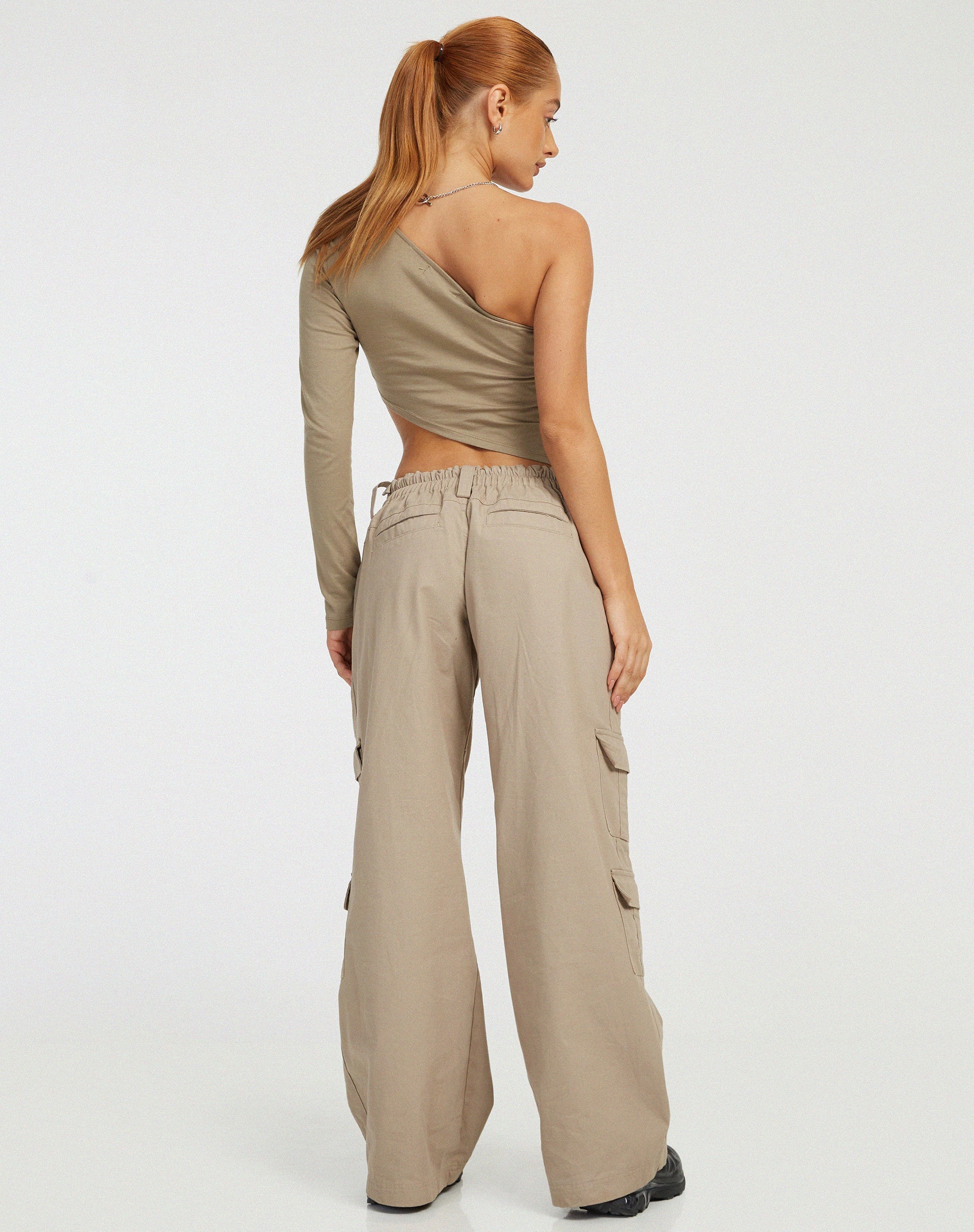 Afbeelding van Baylee Crop Top in Londen Mist