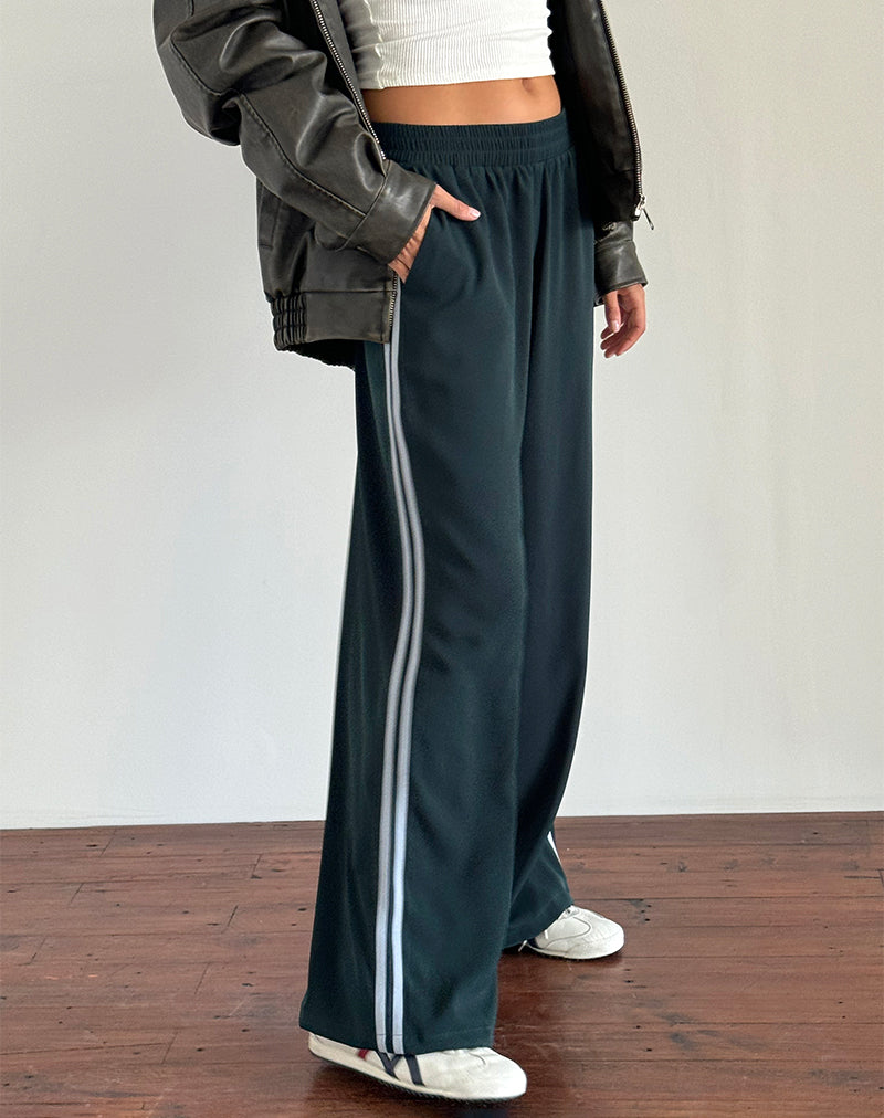 Bennett broek in bos met blauwe streep