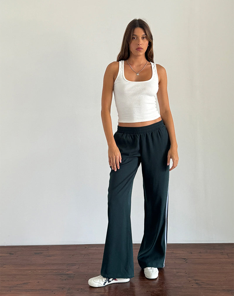 Afbeelding van Bennett broek in Bos met blauwe streep
