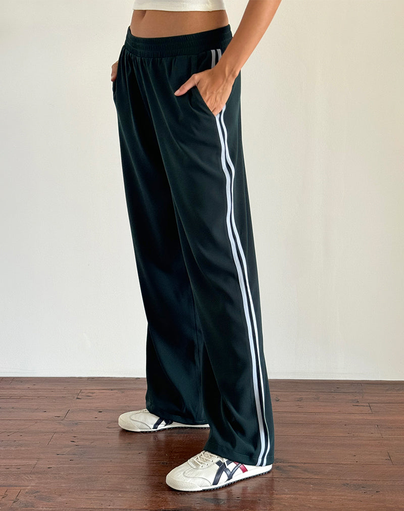 Afbeelding van Bennett broek in Bos met blauwe streep