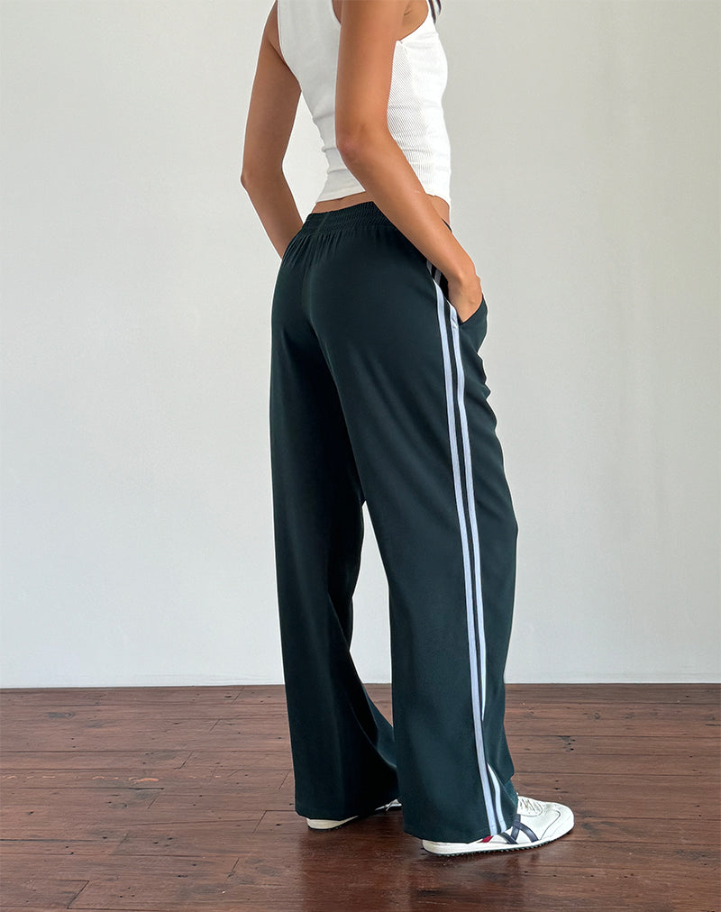 Afbeelding van Bennett broek in Bos met blauwe streep