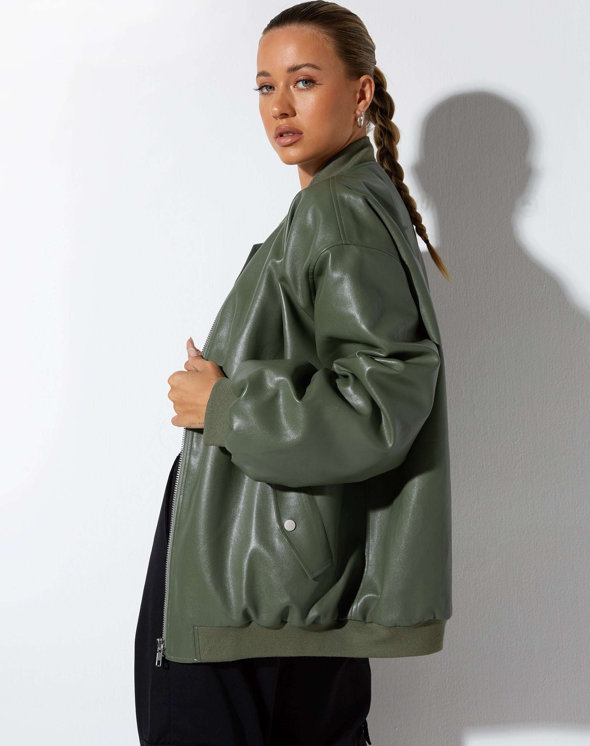 Afbeelding van Benta Jacket in PU Olive