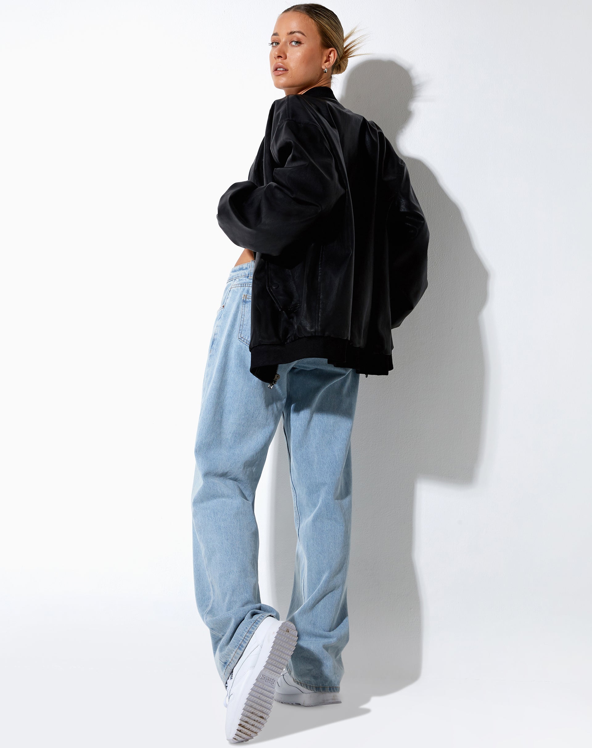 Afbeelding van Benta Jacket in PU Zwart
