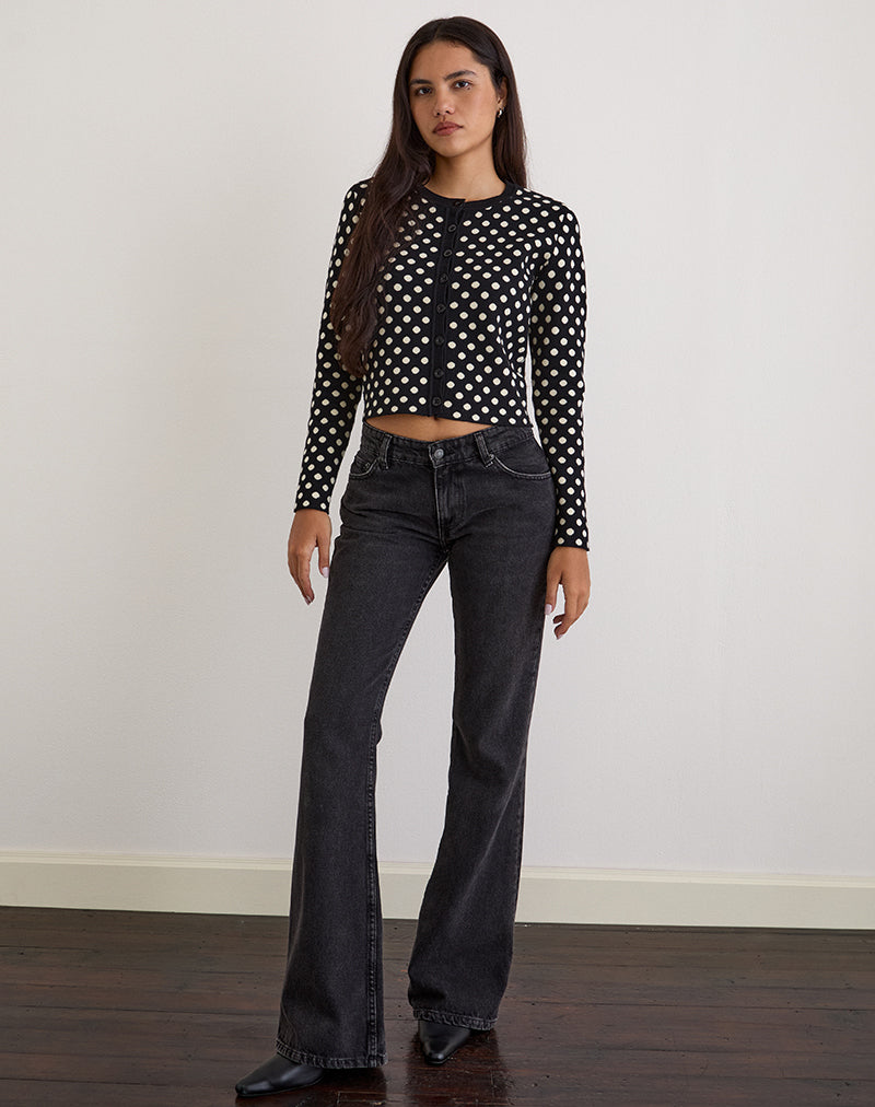 Afbeelding van Bhavina Vest in Mono Polka