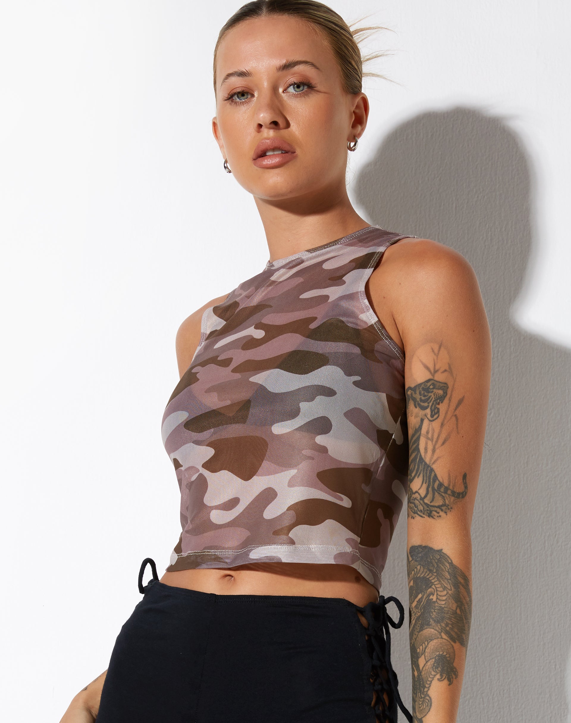 Afbeelding van Bika Vest Top in Camo