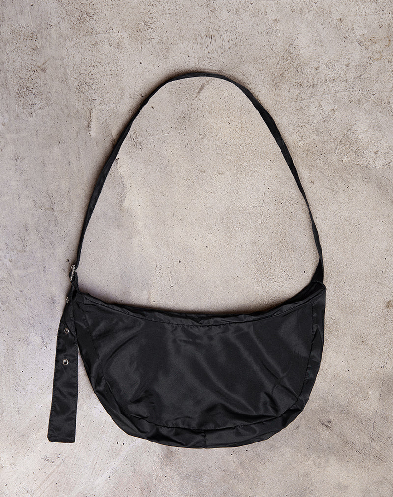 Boa Sling Bag in zwart met gesp