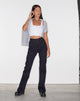 Afbeelding van Bootleg Jeans in Zwart