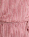 Chiffon Plisse Roze