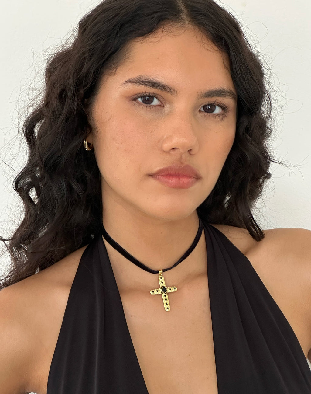 Brooklyn Kruis Choker Ketting van Gemini Jewels