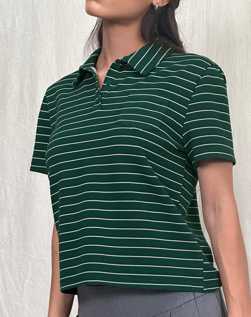 Afbeelding van Bupolo Shirt in Flesgroen