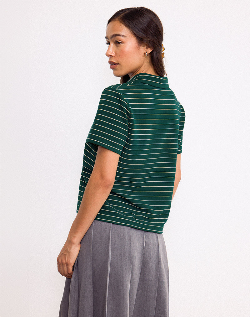 Afbeelding van Bupolo Shirt in Flesgroen