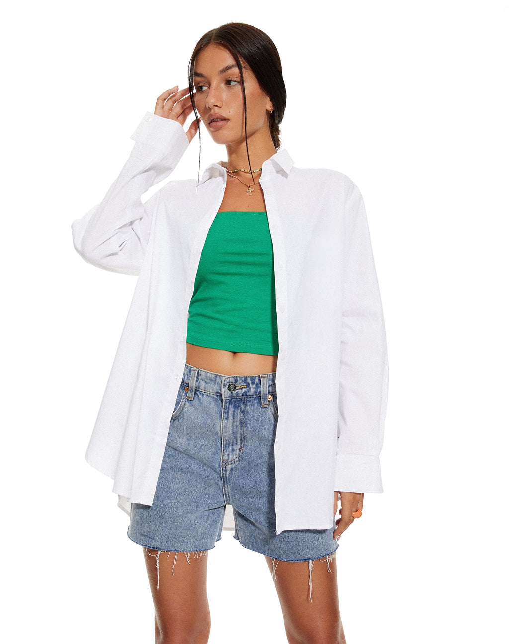 MOTEL X BARBARA Janes Shirt in Wit