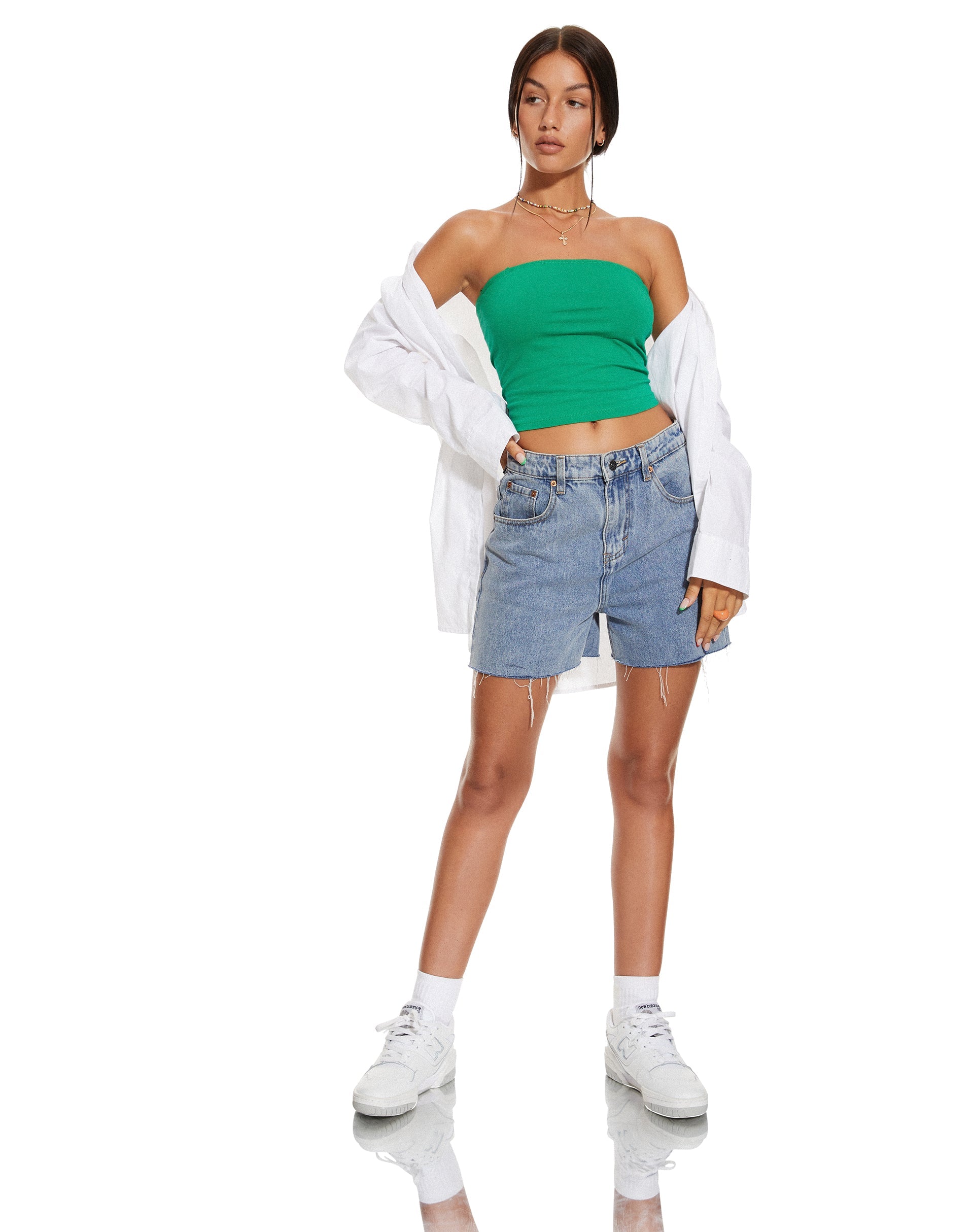 Afbeelding van MOTEL X BARBARA Janes Shirt in Wit