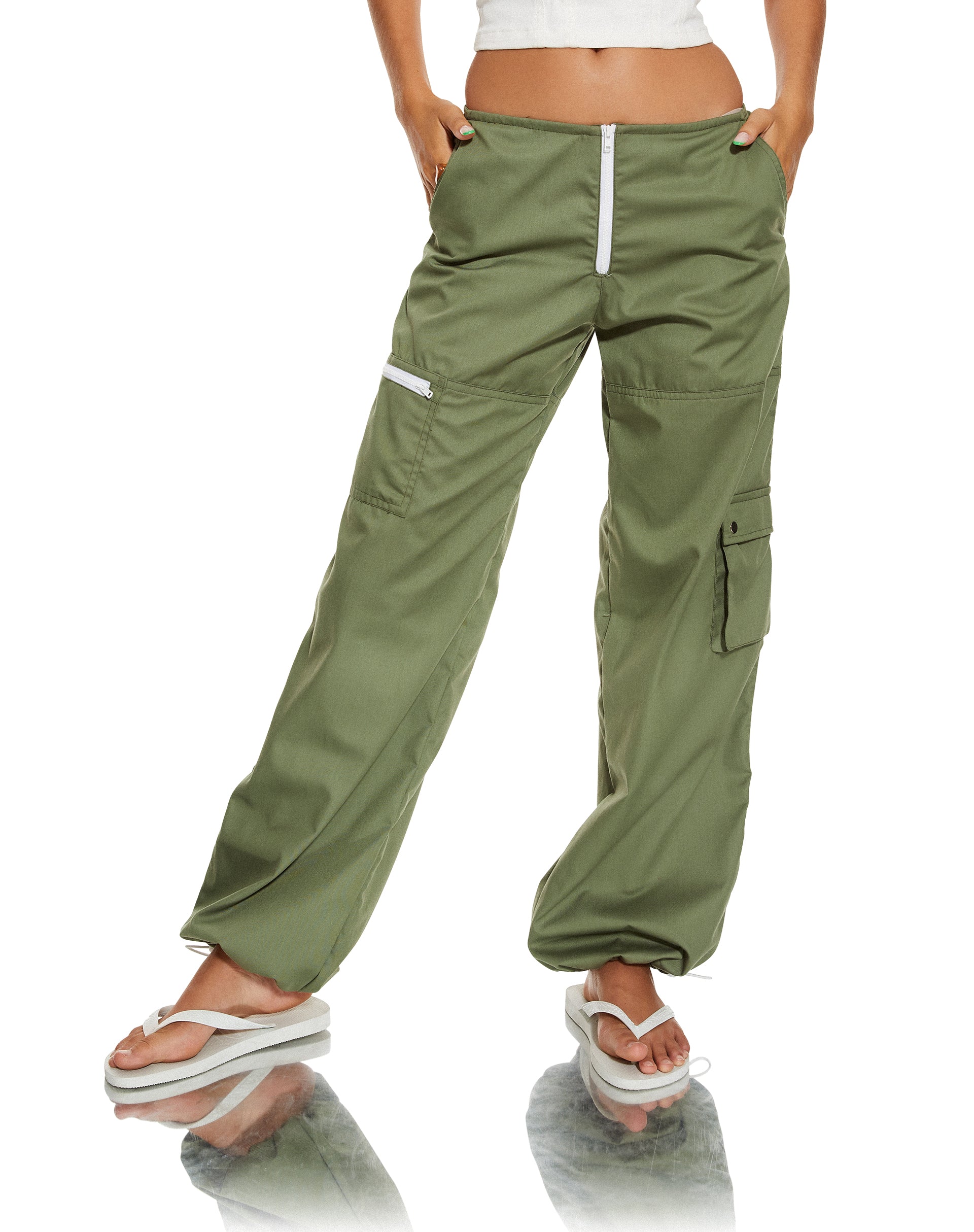 Afbeelding van Xander Cargo Broek in Cotton Drill Olive